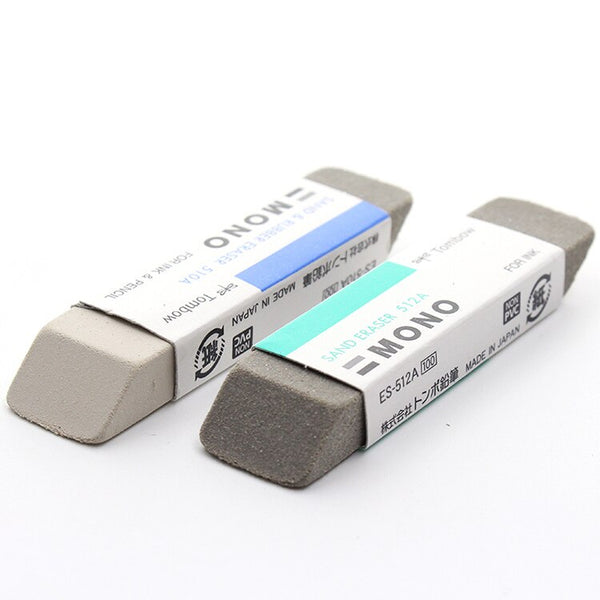TOMBOW Mono Eraser For Ink/Pencil Sand Eraser Scrub Rubber Double Hea –  AOOKMIYA