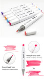 TOUCHFIVE Marker 30/40/60/80/168 Colors Art Markers Alcohol Based Maker Drawing Pen Set Manga Dual Headed Art Sketch Marker Pens