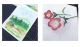 XSYOO 12/36/48 COLORS Solid Pearlescent Water Color Pigment Paints Set Glitter Watercolor Metallic Pigment Art Supplies