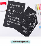 8 pcs/set Double Lines Contour Color Art Marker Pens DIY Scrapbooking Bullet Diary Graffiti Drawing Out Line Pen Stationery