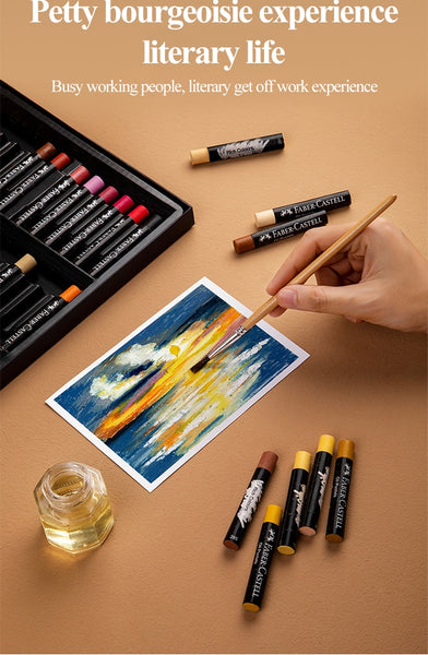 Faber-Castell Oil pastel crayons - Coloring pencils - Coloring Supplies -  Live in Colors
