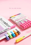KBX 4/8/12Colors Double Line Outline Art Marker Set Glitter Liner Letter Draw Journal Diary Album Office School Art Supplies