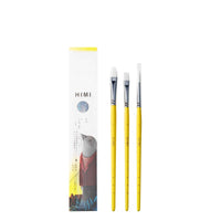 HIMI Gouache Paint Brushes Set 3 Pcs for Acrylic Oil Watercolor Face –  AOOKMIYA