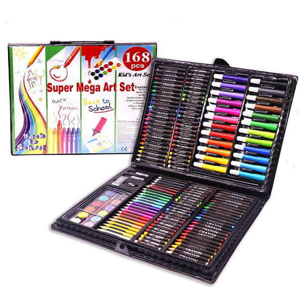 DINGYI 150 PCS Watercolor Marks Crayons Oil Pastels Pencils