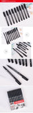 9Pcs/Set Black Pigment Liner Neelde Water-proof Drawing Pen Pigma Micron Sunproof Marker Pen for Sketching Office School