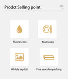 AOOKMIYA  Paul Rubens BOX Watercolor Paint 14 Vibrant Neon Colors Paint Set 5ml Tube Opera Series High Quality Pigment for Artist Art Supplies