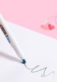 KBX 4/8/12Colors Double Line Outline Art Marker Set Glitter Liner Letter Draw Journal Diary Album Office School Art Supplies