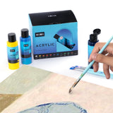 MIYA HIMI ACRYLIC PAINT BOTTLE SET, 60ml, 12colors