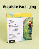Mont Marte 18 Colors Ultra-Soft Colored Lead Set Colored Pencils Professional Artist Painting Supplies