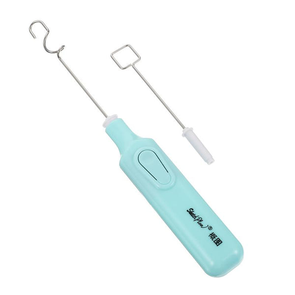 niceyst pigment stirrer, battery oprated portable handheld electric paint  mixer blending diy crafts art gouache painting drawing mix