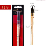 Professional Watercolor Paint Brushes Round Squirrel Hair Brush Art Painting Brushes for Artistic Watercolor Gouache Wash Mop