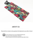 36/48/72 Holes Fallen leaves Print Canvas Roll Up Pencil Bag Pen Curtain Case Makeup Wrap Holder Storage Pouch School Supplies