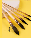 Professional Watercolor Paint Brushes Round Squirrel Hair Brush Art Painting Brushes for Artistic Watercolor Gouache Wash Mop