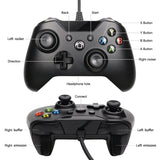USB Wired Controller Controle  For Microsoft Xbox One Gamepad Controller  For Xbox One For Windows PC Win7/8/10 Joystick