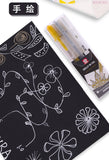 Japan Sakura 3Colors Gelly Roll Classic Highlight Pen Gel Ink Pens Bright Gold silver white Line Pen Highlight Markers Color