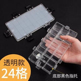 High-quality 24/36 Grid watercolor moisturizing color box Portable Rectangular multi-function pigment packaging box art supplies