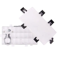 High-quality 24/36 Grid watercolor moisturizing color box Portable Rectangular multi-function pigment packaging box art supplies