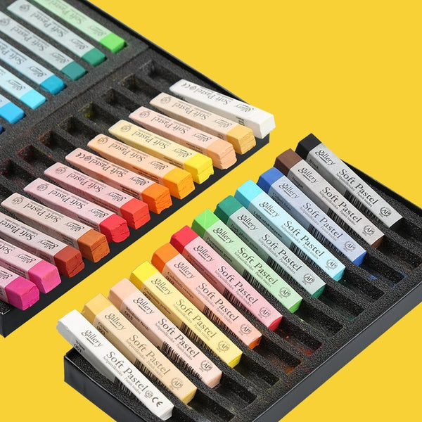 24/36/48/64 Colors Pastel Colored Chalk Drawing Crayon Set Chalk