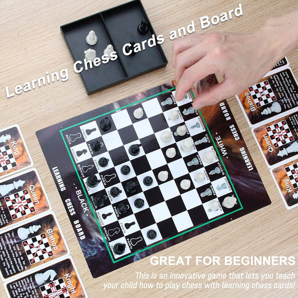 Iniciantes computador xadrez eletrônico Xadrez Board Game Com