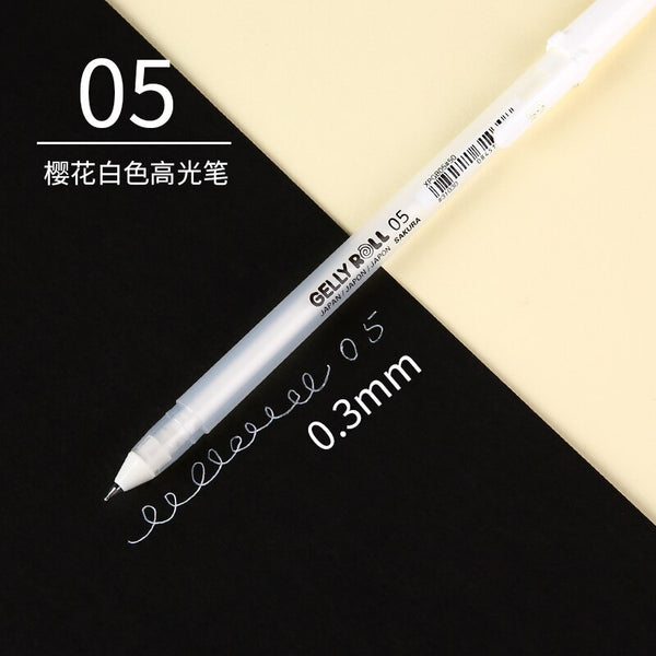Sakura Gelly Roll Fine Point Pen, Black, 0.3 mm