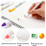 Japan Zebra  WKT7 MildLiner Light Double-headed Highlighter Marker Hook Line Pastel Soft Fluorescent Pen Round Toe/Oblique