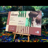 AOOKMIYA Kuelox 48 cores mini profissional pintura a óleo sólido portátil requintadamente artístico pigmento da pintura a óleo para fontes da arte do estudante