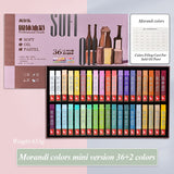 AOOKMIYA Kuelox 48 cores mini profissional pintura a óleo sólido portátil requintadamente artístico pigmento da pintura a óleo para fontes da arte do estudante