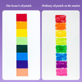 Kuelox Full 9 Box Heavy Color Oil Pastel Professional Painting Super Soft Crayon Stationery For Gift Art School Supplies