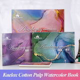 AOOKMIYA Kuelox college-nível aquarela livro 8k/16k/32k 300g/20 folhas profissional água cor arte desenho papel artista estudante suprimentos