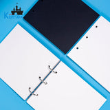 AOOKMIYA Kuelox óleo pastel livro especial pintura livro preto/branco núcleo profissão crayon pintura papel material da arte do estudante