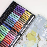 AOOKMIYA Kuelox morandi óleo de cor pesada pastel profissional pintura a óleo super macio pastel pastel papelaria para presente arte escola suprimentos