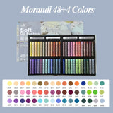 AOOKMIYA Kuelox morandi óleo de cor pesada pastel profissional pintura a óleo super macio pastel pastel papelaria para presente arte escola suprimentos