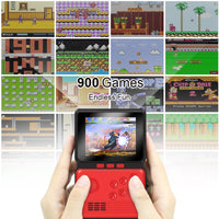 AOOKGAME Mini Handheld Game controller 16 Bit Retro Video Game Console Built-in 900 Classic Games