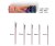 Miya Himi 5pcs Kids Artists Paint Brushes Set for Acrylic Oil Watercolor Face &amp; Body Gouache Painting with Hog Hairs