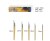 Miya Himi 5pcs Kids Artists Paint Brushes Set for Acrylic Oil Watercolor Face &amp; Body Gouache Painting with Hog Hairs