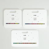 Miya-conjunto de lápis de cor himi, kit com alça e barra de presente para crianças, adultos, artistas, 24/36/48 cores