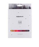 Miya-lápis de cor himi, ecologicamente correto, pacote com alça, faixa para crianças, adultos, arte, em 24/36/48 cores