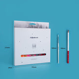 Miya-lápis de cor himi, ecologicamente correto, pacote com alça, faixa para crianças, adultos, arte, em 24/36/48 cores