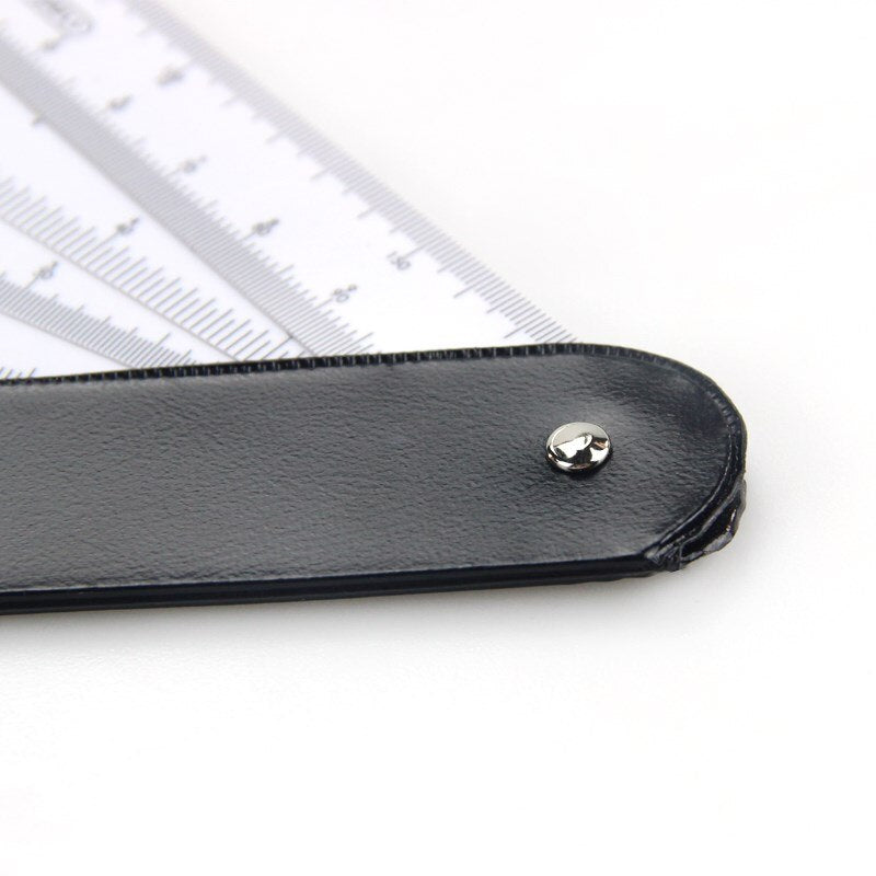 Multi-function fan-shaped scale folding fan drawing ruler multi-scale ...