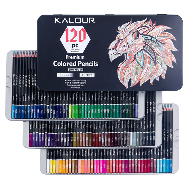 Multicolour 120 Colors Professional Oil color Pencils Set Artist