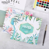 NEW Professional Square Spiral 300G Watercolor Painting Paper Pad 20 sheets Watercolour Paper For Drawing Art Supplies Gift