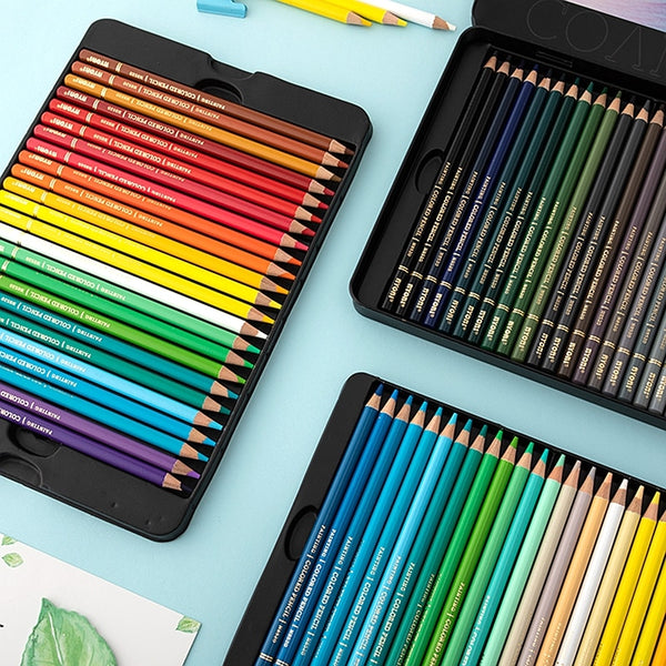 Nyoni 12/24/36/48/72 Colors Watercolor Pencils Set Drawing Colored