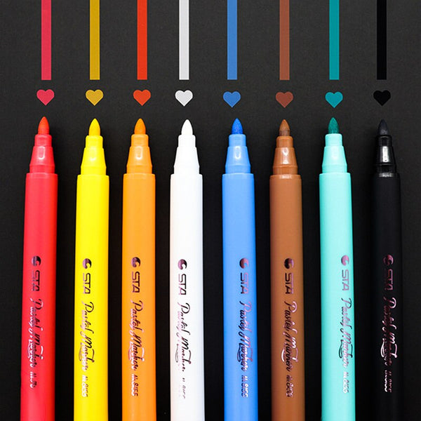 New 8 Colors White Board Maker Pen Whiteboard Marker Liquid Chalk Erasable Glass Ceramics Maker Pen Office School Supply