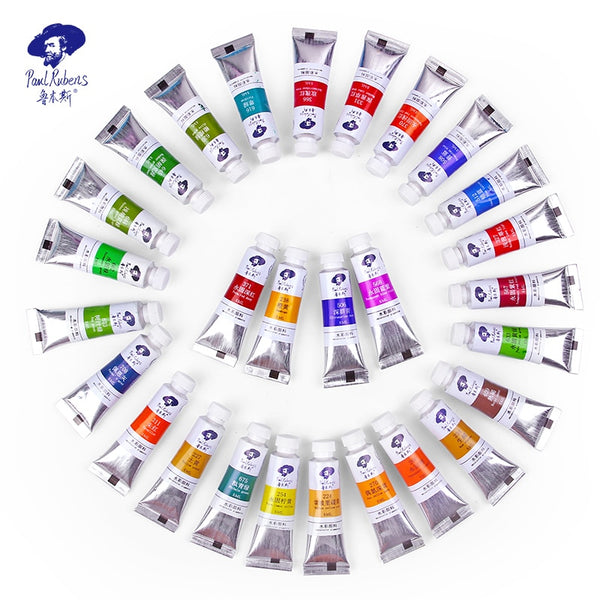 Official Paul Rubens Watercolor Paints Tubes 5ml Art Acrylic Pastel Caroline Series Gouache Pigment Art Supplies for Artist