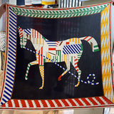 AOOKMIYAPOBING Silk Cashmere Scarf Women Manual Hand Rolled Shawls Stole Square Scarves Wraps Bandana Luxury Hijab Female Foulards 135CM