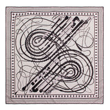 AOOKMIYAPOBING Silk Cashmere Scarf Women Manual Hand Rolled Shawls Stole Square Scarves Wraps Bandana Luxury Hijab Female Foulards 135CM