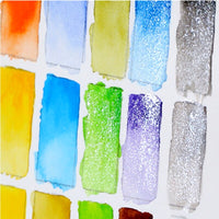Paul Rubens 18ml 10 Colors Watercolor Pearlescent Media Set Liquid Metallic Water Color Aquarel for Painting Art Supplies