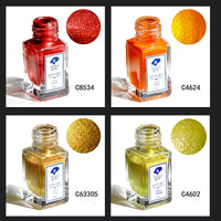 Paul Rubens 18ml 10 Colors Watercolor Pearlescent Media Set Liquid Metallic Water Color Aquarel for Painting Art Supplies