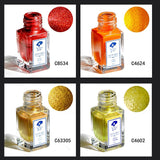 Paul Rubens 18ml 10 Colors Watercolor Pearlescent Media Set Liquid Metallic Water Color Aquarel for Painting Art Supplies