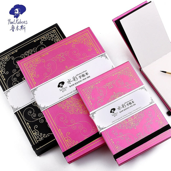AOOKMIYA Paul Rubens 50% Cotton 300g/m2 Watercolor Paper 20 sheets Travel Water Color Book Notepad Paper for Painting  Art Supplies